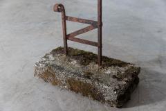 English Estate Made Wrought Iron Boot Scraper - 2819683