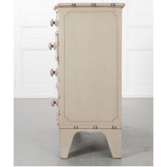 English Faux Bamboo Painted Pine Chest - 2290887