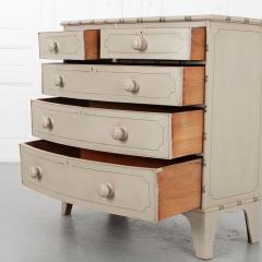 English Faux Bamboo Painted Pine Chest - 2290914