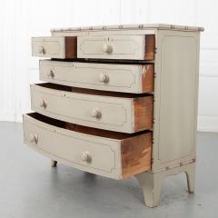 English Faux Bamboo Painted Pine Chest - 2290929