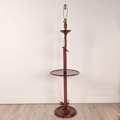 English Floor Lamp with Tray Vintage - 4774739