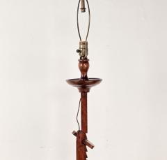 English Floor Lamp with Tray Vintage - 4774741