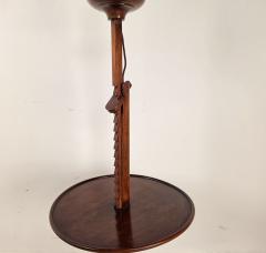 English Floor Lamp with Tray Vintage - 4774743