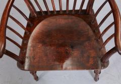 English Fruitwood Comb Back Windsor Chair - 3137851