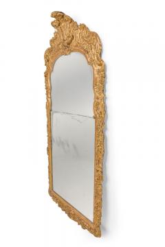 English George I Carved Giltwood Framed Pier Mirror - 4171036