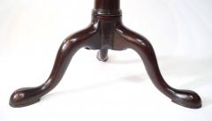 English George II Solid Mahogany Pillar and Claw Tilt Top Table circa 1740 - 4238907