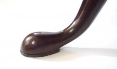 English George II Solid Mahogany Pillar and Claw Tilt Top Table circa 1740 - 4238908