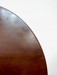 English George II Solid Mahogany Pillar and Claw Tilt Top Table circa 1740 - 4238909