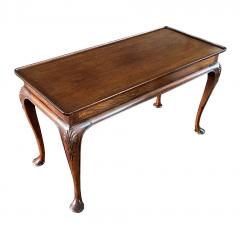 English George II Style Mahogany Rectangular Dish Top Coffee Table - 3467259