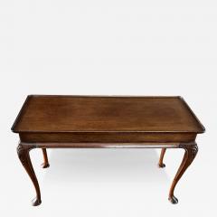 English George II Style Mahogany Rectangular Dish Top Coffee Table - 3468679
