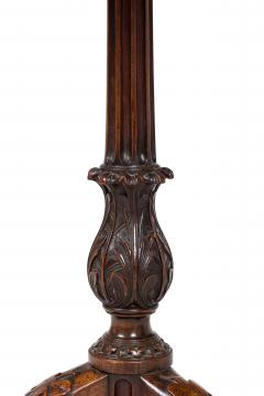 English George II Style Pie Crust Pedestal Side Table - 4655335