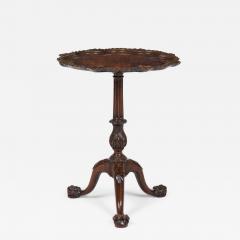 English George II Style Pie Crust Pedestal Side Table - 4708538