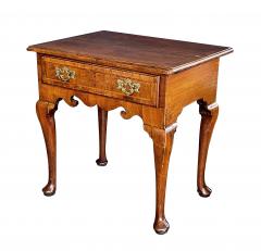 English George II walnut single drawer lowboy - 2637913