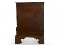 English George III Antique Oak Blanket Chest over Two Drawers - 1113809