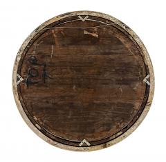 English George III Giltwood and Ebonized Frame Convex Mirror circa 1800 - 4528861