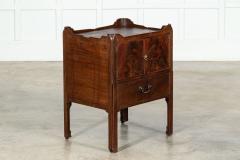 English George III Mahogany Bedside Chest - 3633183