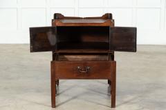 English George III Mahogany Bedside Chest - 3633188