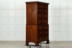 English George III Mahogany Chest on Chest - 3826960