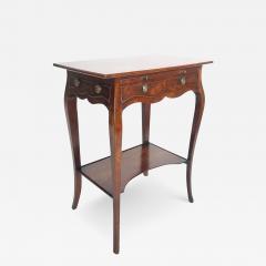 English George III Sabicu Gon alo Alves Work Table in the Manner of John Cobb - 3044399