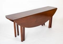 English George III Six Leg Mahogany Hunt Table - 3434730