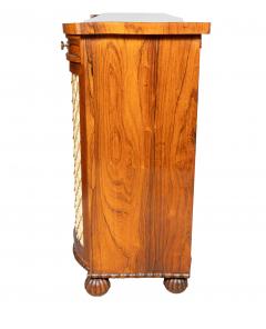 English George IV Rosewood Side Cabinet - 4541459