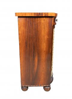 English George IV Rosewood Side Cabinet - 4541469