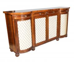 English George IV Rosewood Side Cabinet - 4541490