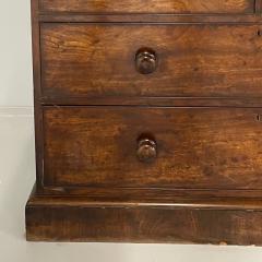 English George lll Linen Press Cabinet Burl Mahogany 1815 - 3892104