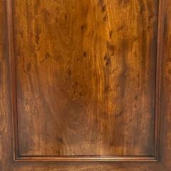 English George lll Linen Press Cabinet Burl Mahogany 1815 - 3892109