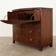 English Georgian Bow Front Chest Desk - 2895037