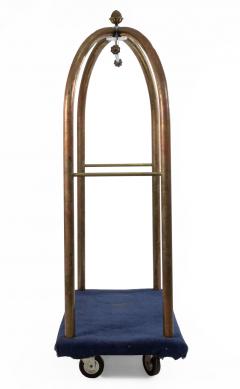 English Georgian Brass Luggage Bellhop Rack - 4520300