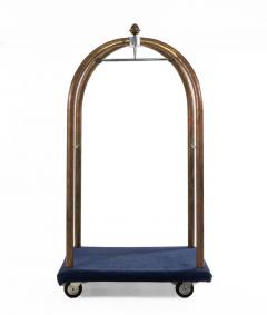 English Georgian Brass Luggage Bellhop Rack - 4520303