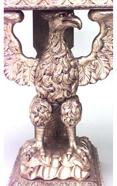 English Georgian Gilt Wood Eagle Console Table - 1428714