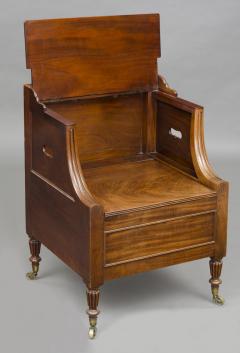 English Georgian Lancashire Commode - 109874