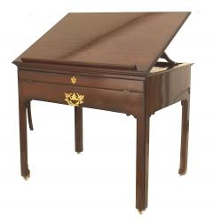 English Georgian Mahogany Architects Table Desk - 1429162