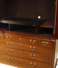 English Georgian Mahogany Cabinet - 4625967
