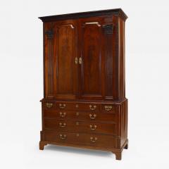 English Georgian Mahogany Cabinet - 4627904