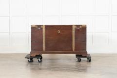 English Georgian Mahogany Campaign Chest - 4394123