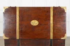 English Georgian Mahogany Campaign Chest - 4394126