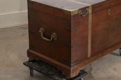 English Georgian Mahogany Campaign Chest - 4394130