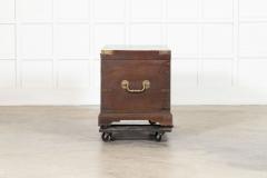 English Georgian Mahogany Campaign Chest - 4394131