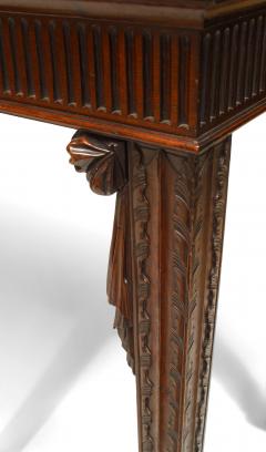 English Georgian Mahogany Console Table - 1428616