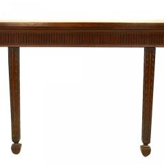 English Georgian Mahogany Console Table - 4628688