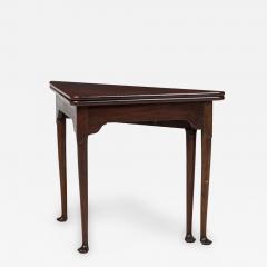 English Georgian Mahogany Flip Top Console Table - 4186280