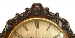 English Georgian Mahogany Mantel Clock - 4321433