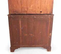 English Georgian Mahogany Secretary Cabinet - 2798945