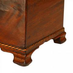 English Georgian Mahogany Tea Caddy Box - 4322690