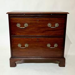 English Georgian Mahogany Two Drawer Bachelors Chest circa 1760 - 3596200