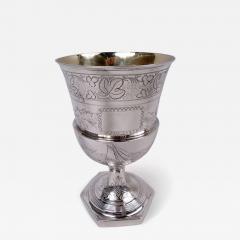 English Georgian Neoclassical Goblet with Nautical Scenes 1810 - 4337865