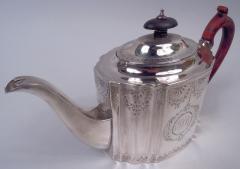 English Georgian Neoclassical Sterling Silver Teapot 1792 - 4215140